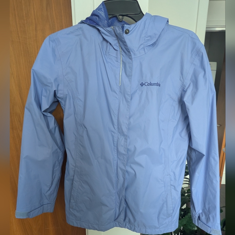 Girls Columbia Arcadia Rain Jacket Lg